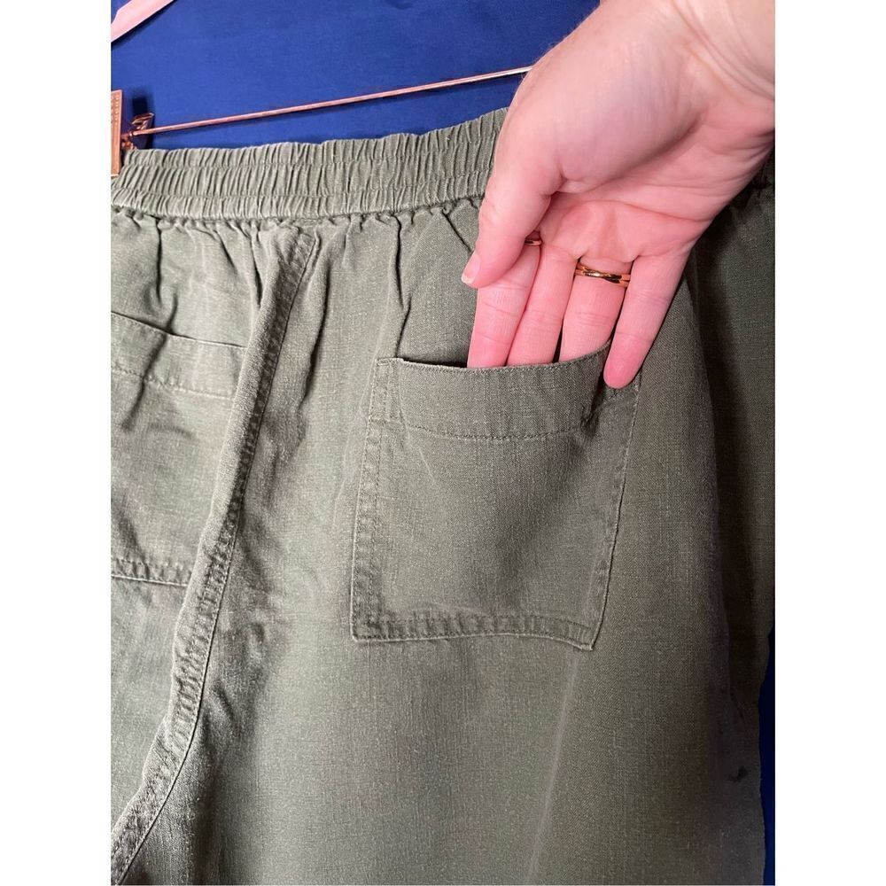 J. Crew linen drawstring pants L - Picture 6 of 9
